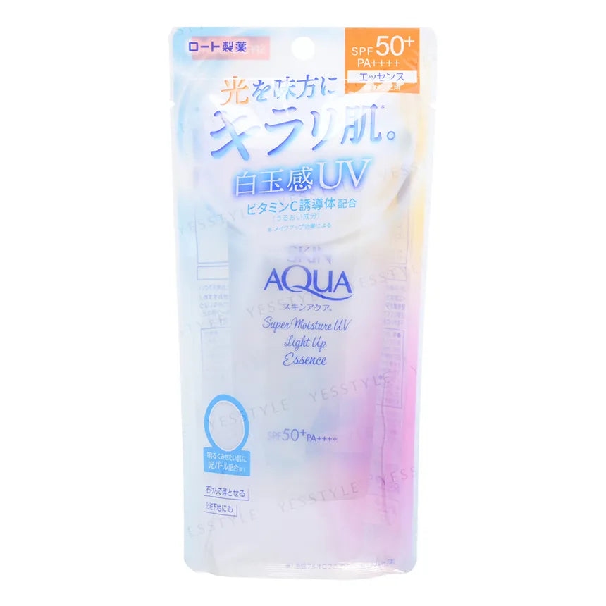 Rohto Mentholatum - Skin Aqua Super Moisture UV Light Up Essence SPF 50+ PA++++