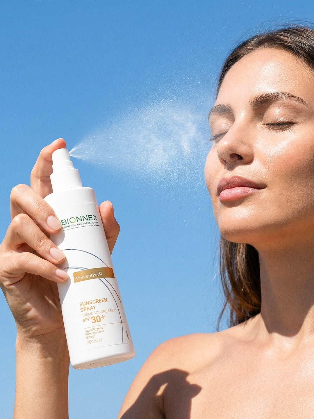 Bionnex Preventiva SPF50+ واقي شمسي بخاخ