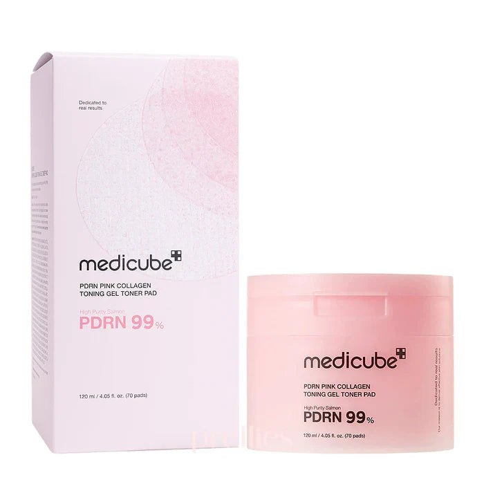 medicube - PDRN Pink Collagen Toning Gel Toner Pad