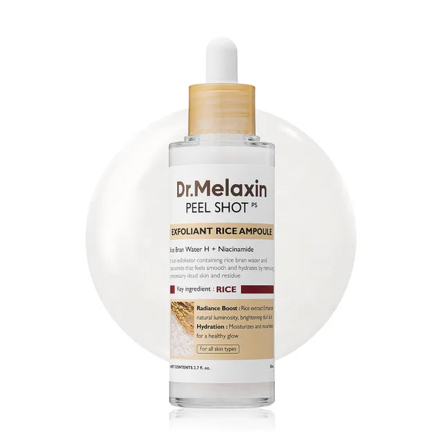 Dr.Melaxin - Peel Shot Exfoliant White Rice Ampoule 8Oml