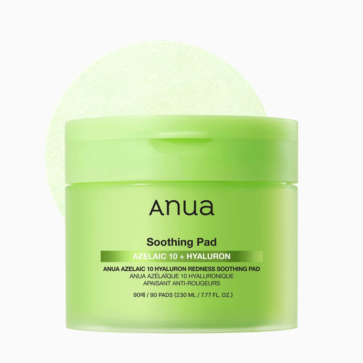 Anua Azelaic 10 Hyaluron Redness Soothing Pad -90 Pads