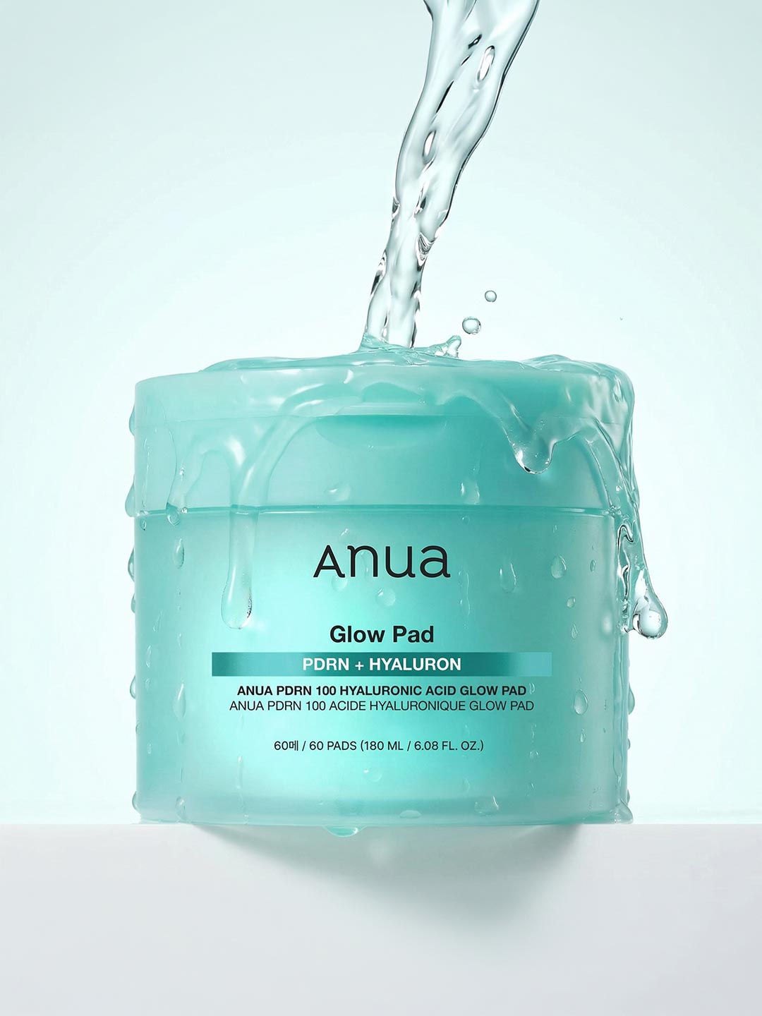 Anua Glow PDRN + Hyaluron Korongok 180ml (60 قرصًا)