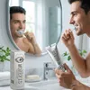 عرض معجون Morevis للتبييض بالنعناع + فرشاة الأسنان السيليكون الكهربائية طويلة الامد