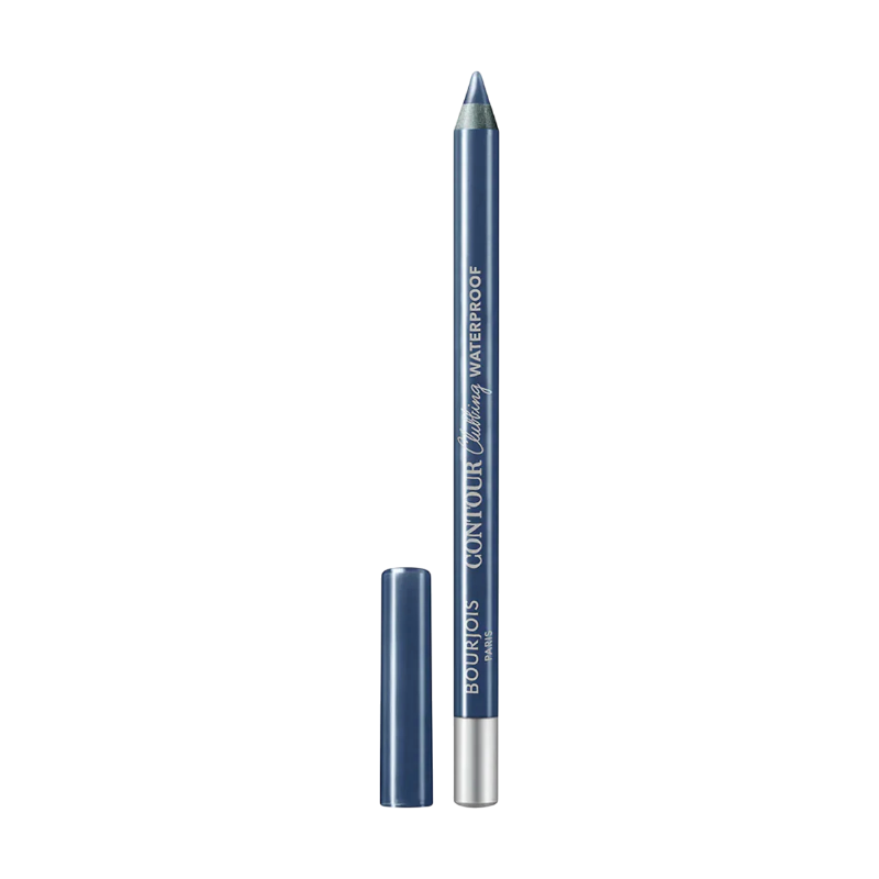 BOURJOIS CONTOUR CLUBBING WATERPROOF EYE PENCIL 76 BLUE SOIREE 1.2G