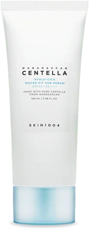 SKIN1004 مدغشقر سنتيلا هيالو سيكا ووتر-فيت سيروم واقي الشمس SPF50+ PA++++ بحجم 100 مل