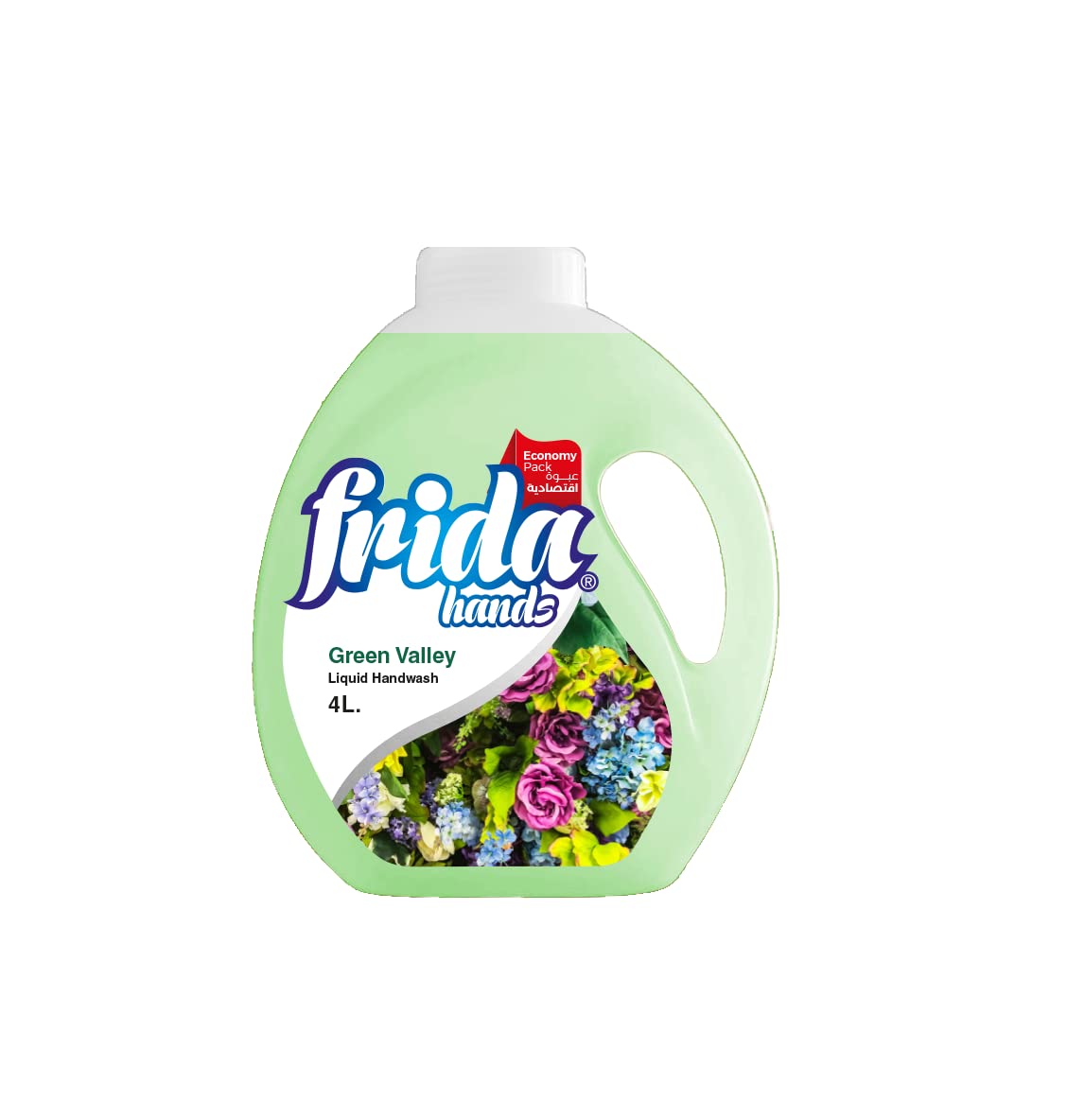 Frida hands liquid handsoap Green Valley, 4Liter
