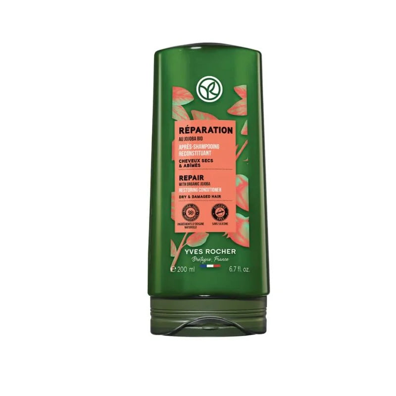 YVES ROCHER REPAIR WITH ORGANIC JOJOBA RESTORING CONDITIONER 200ML