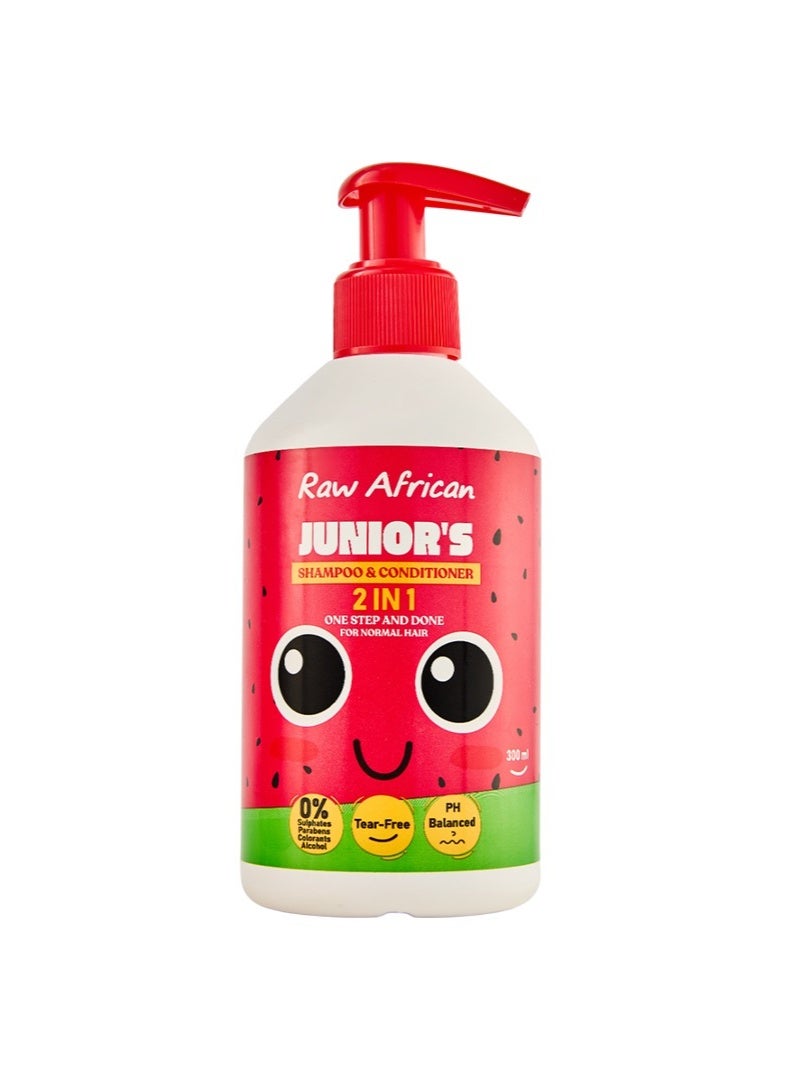 Junior’s Shampoo And Conditioner 300ML