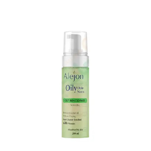 ALEJON OILY SKIN CLEANSER CLEANSES REOMVER MAKEUP 200ML