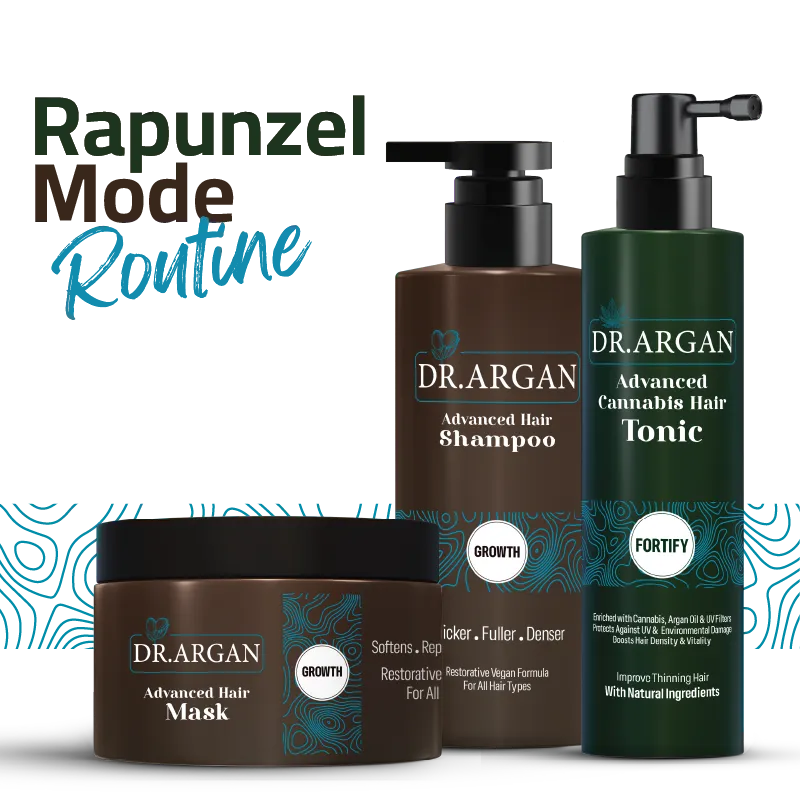 Rapunzel bundle ( Advanced shampoo + mask + Cannabis tonic )