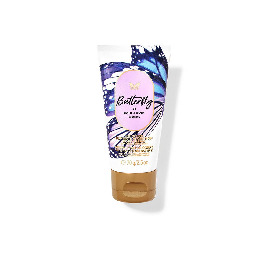 Bath & Body Works Butterfly Body Cream - 70g ( Gulf Edition )