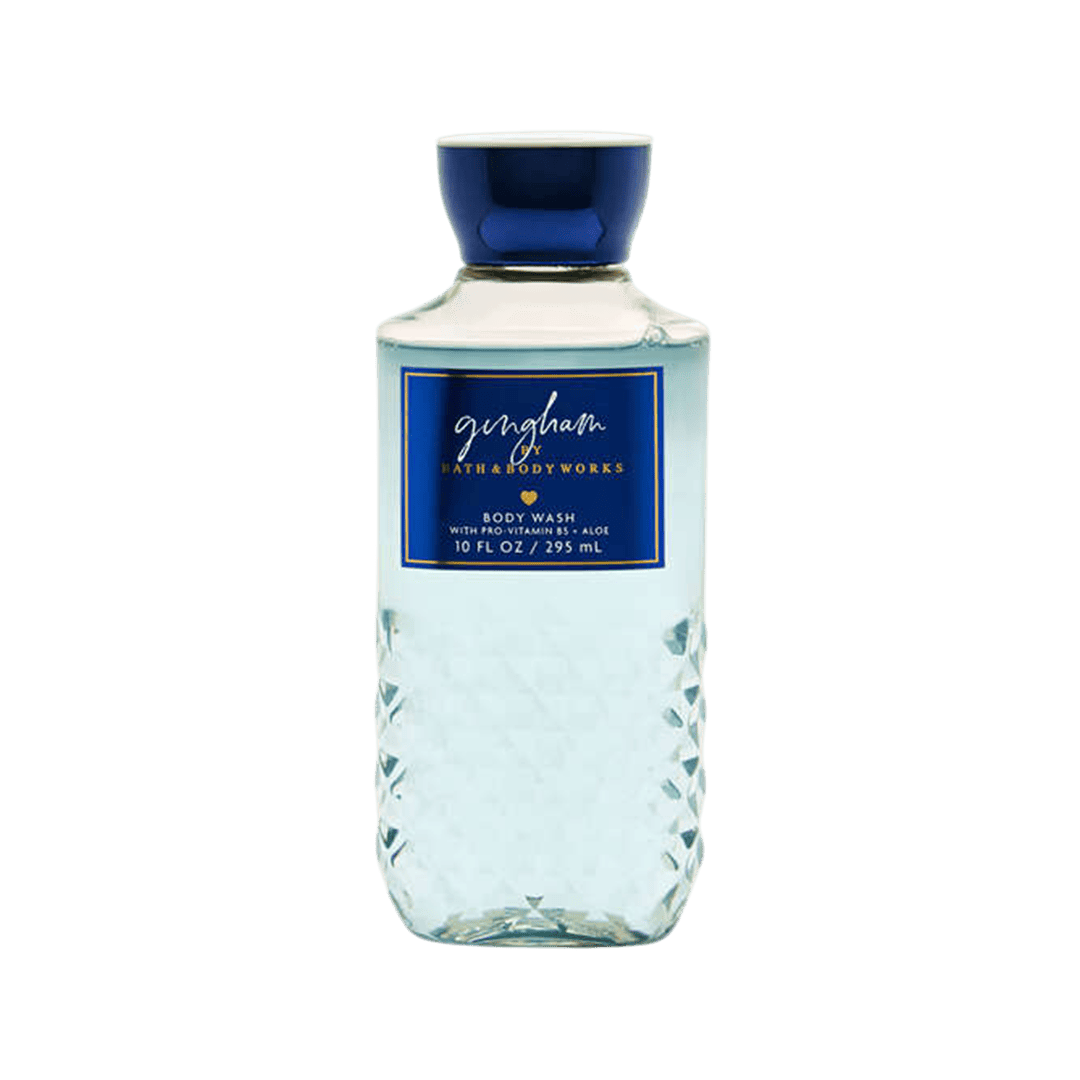 Bath & Body Works Gingham Body Wash ( Gulf Edition )
