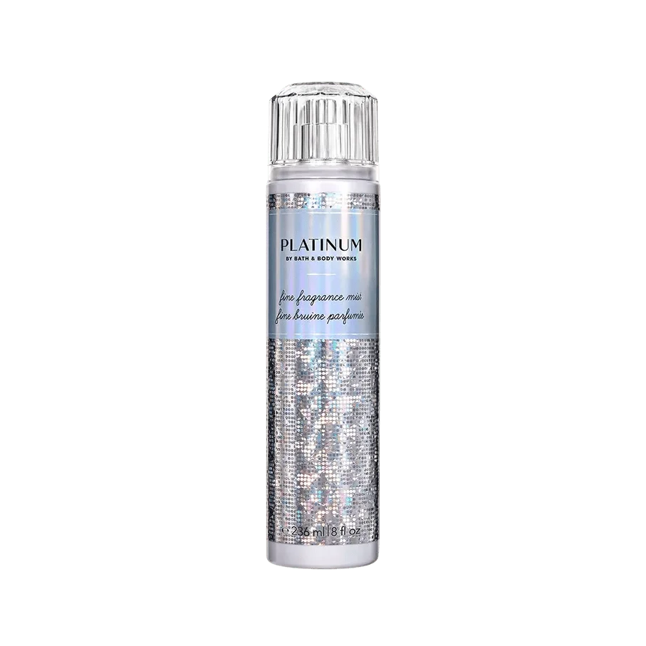 Bath & Body Works Platinum Fine Fragrance Mist - 236ml ( Gulf Edition )