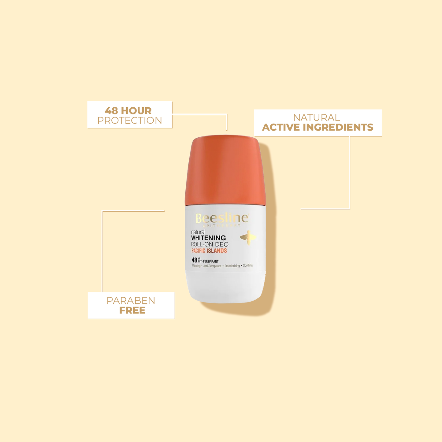 Whitening Roll-on Deodorant - Pacific Islands (1+1 Free)