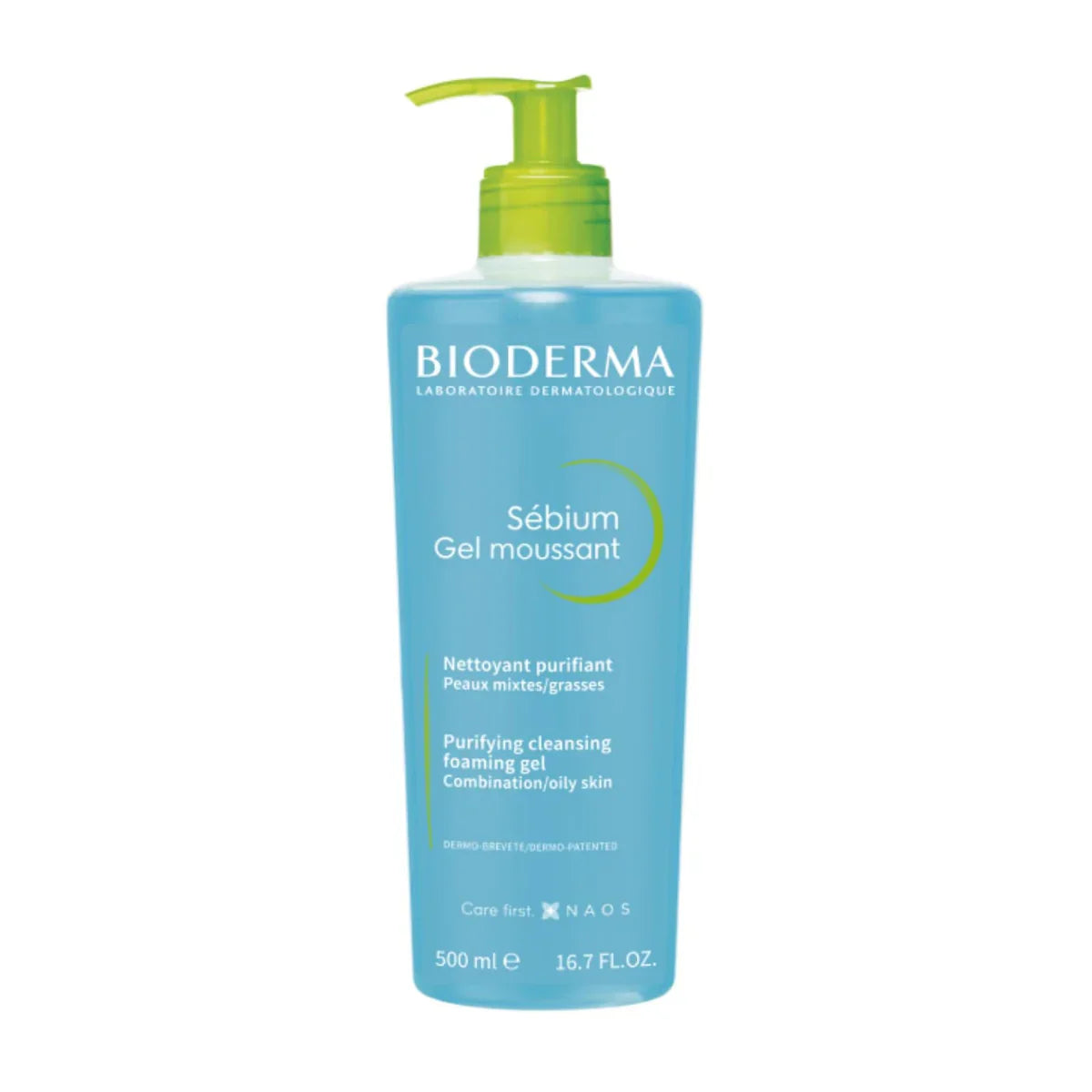 Bioderma Sebium Gel Moussant – Pump – 500 ml
