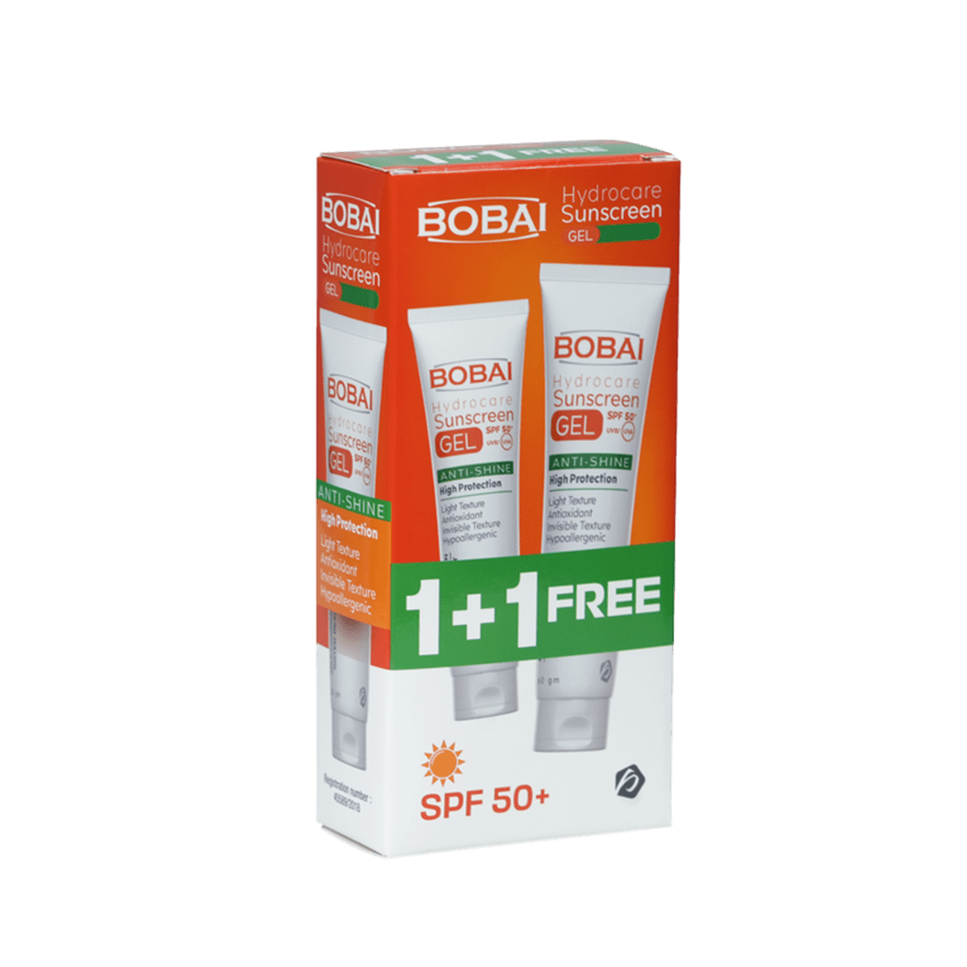 Bobai Hydrocare Sunscreen Gel With SPF 50+ - 1+1 Offer