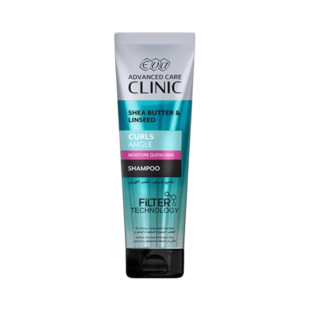 Eva Hair Clinic Curls Shampoo Shea Butter & Linseed - 230ml