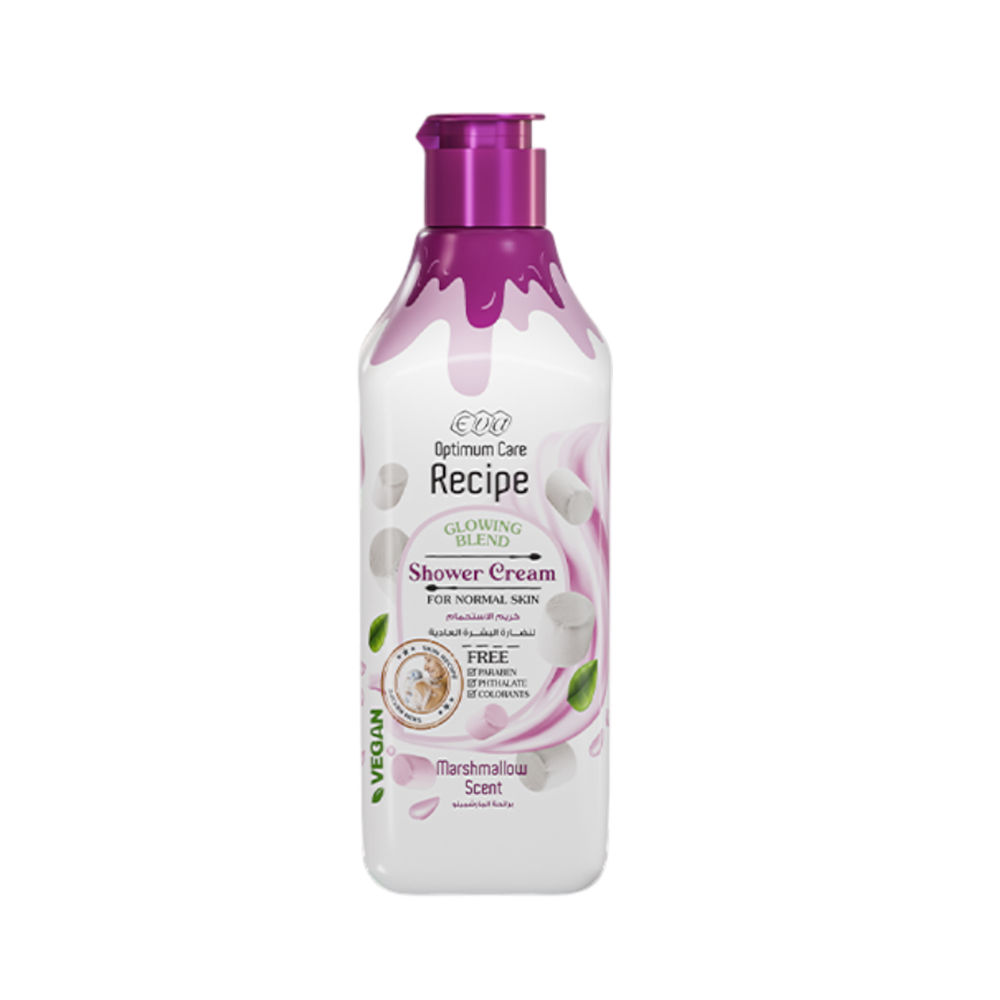 Glowing Blend Shower Cream - For Normal Skin (Marshmallow Scent)