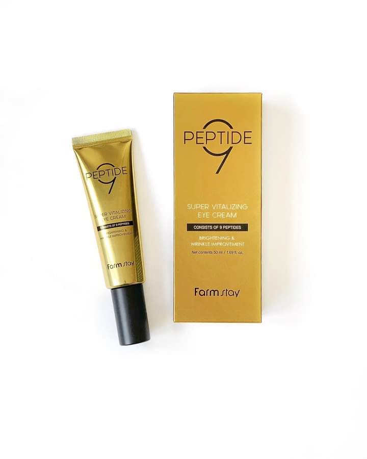 Farmstay peptide 9 super vitalizing eye cream