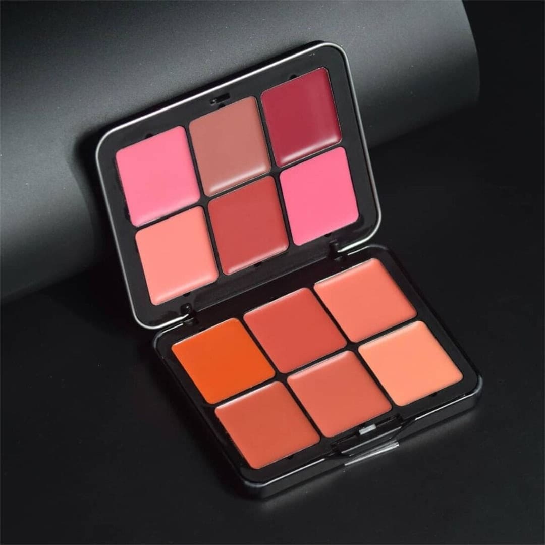 Ferrarucci 12 Color Cream Blush Palette