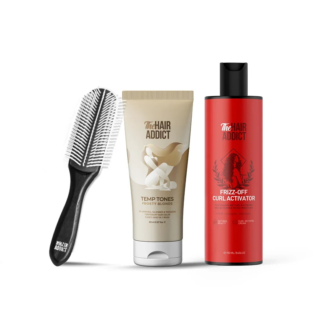 Frizz Off Colored Curls Kit - Frosty Blonde (Temp Tones)