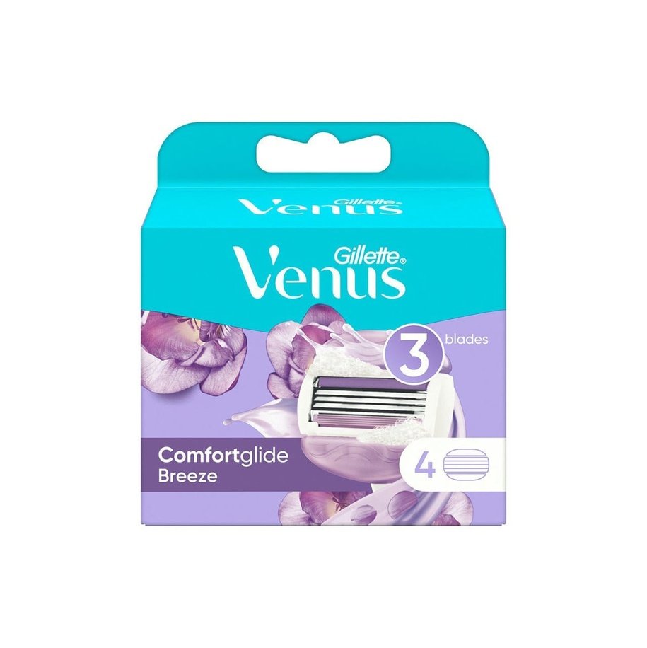Gillette Venus Comfort Glide Breeze 3 Blades - 4pcs