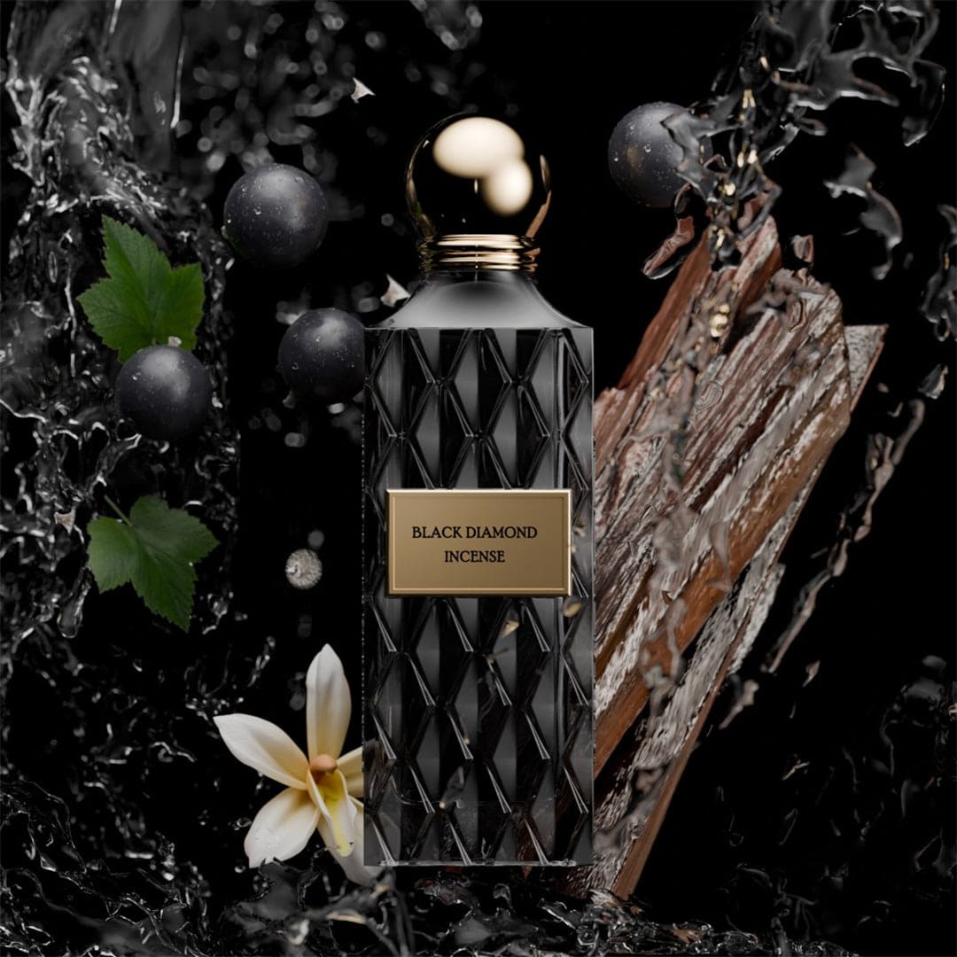 Ibrahim Al-Qurashi Black Diamond Incense Eau De Parfum