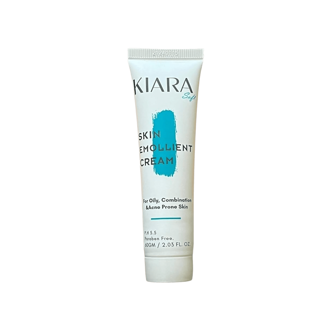 KIARA Emollient Cream For Oily, Combination And Acne Prone Skin - 60g