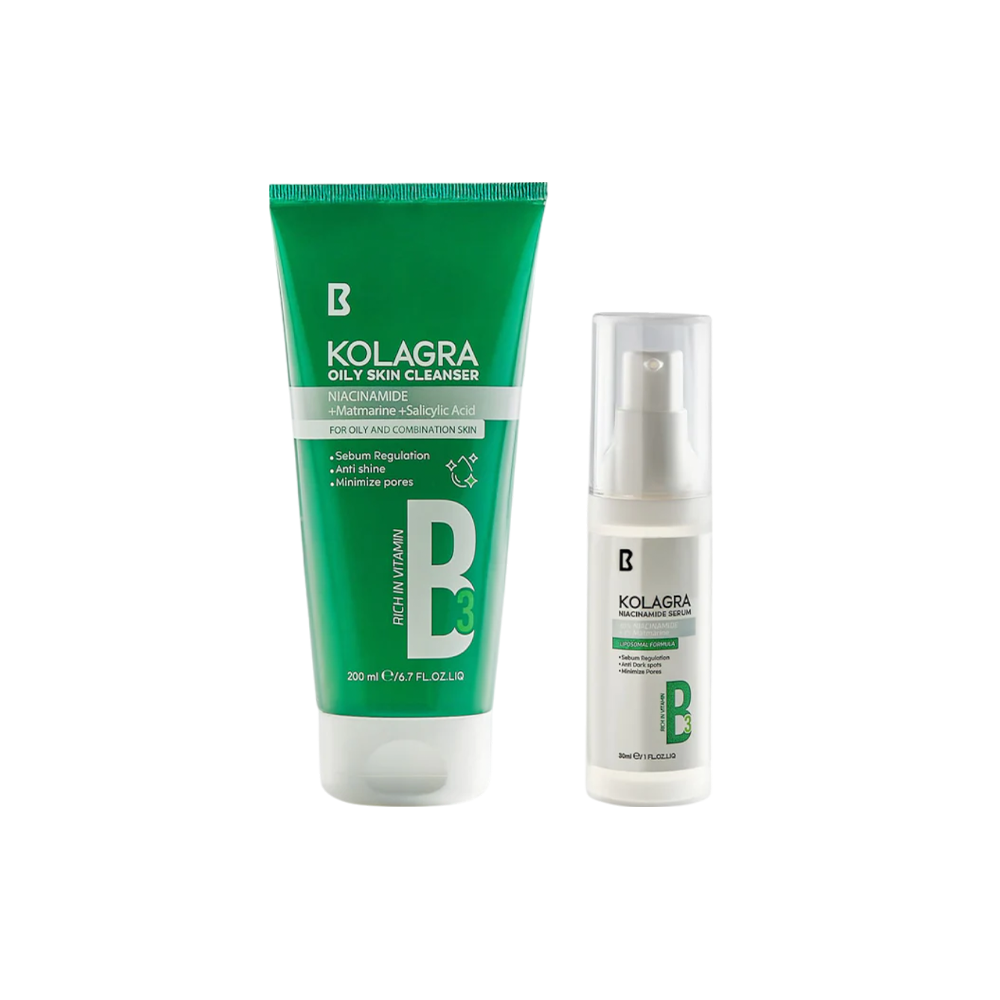 Oily Cleanser & Niacinamide Serum (Promo Pack)