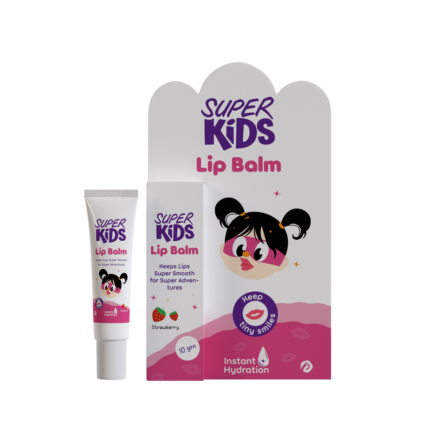 Superkids Lip Balm Strawberry 10 gm
