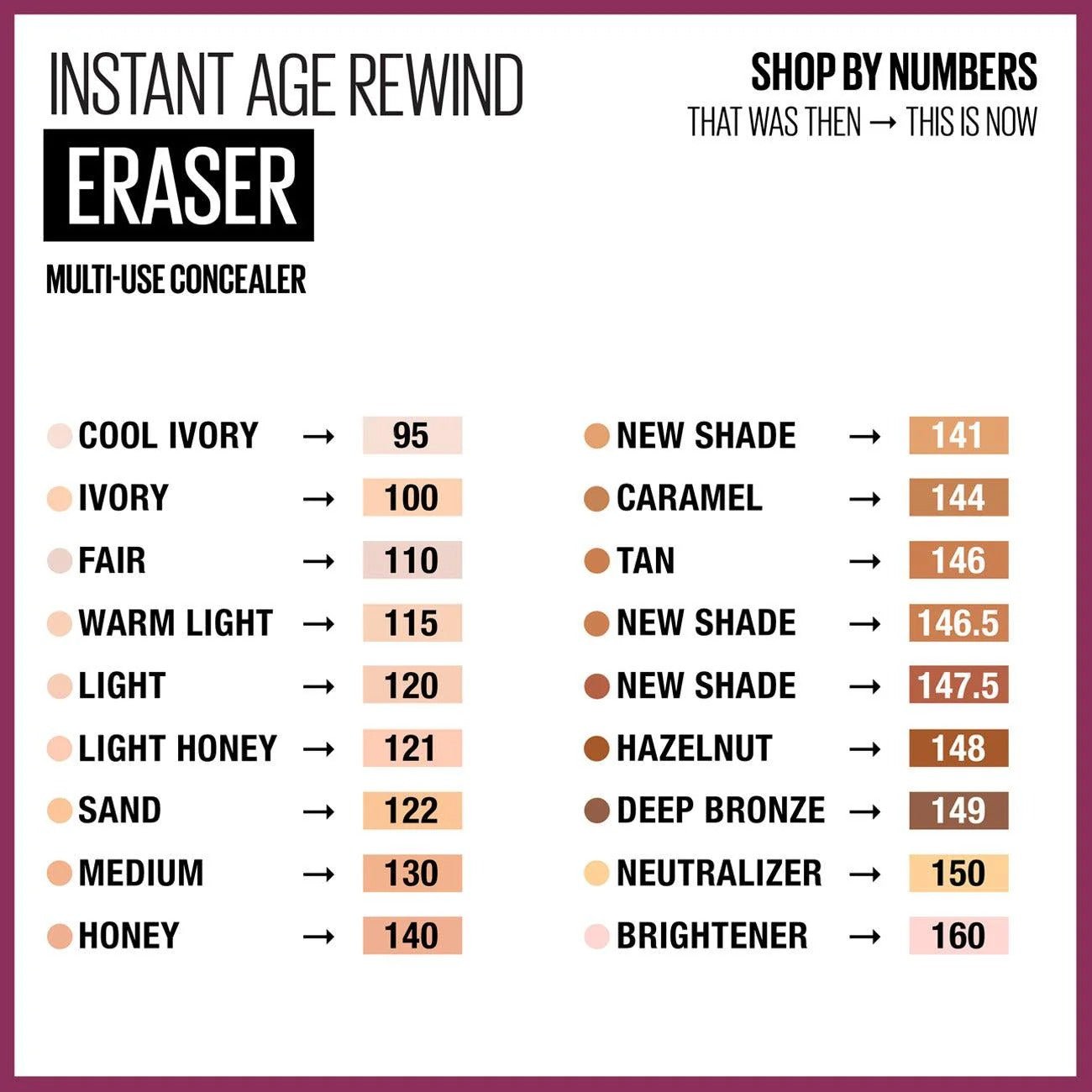 Maybelline Instant Age Rewind Eraser Dark Circles Treatment Concealer