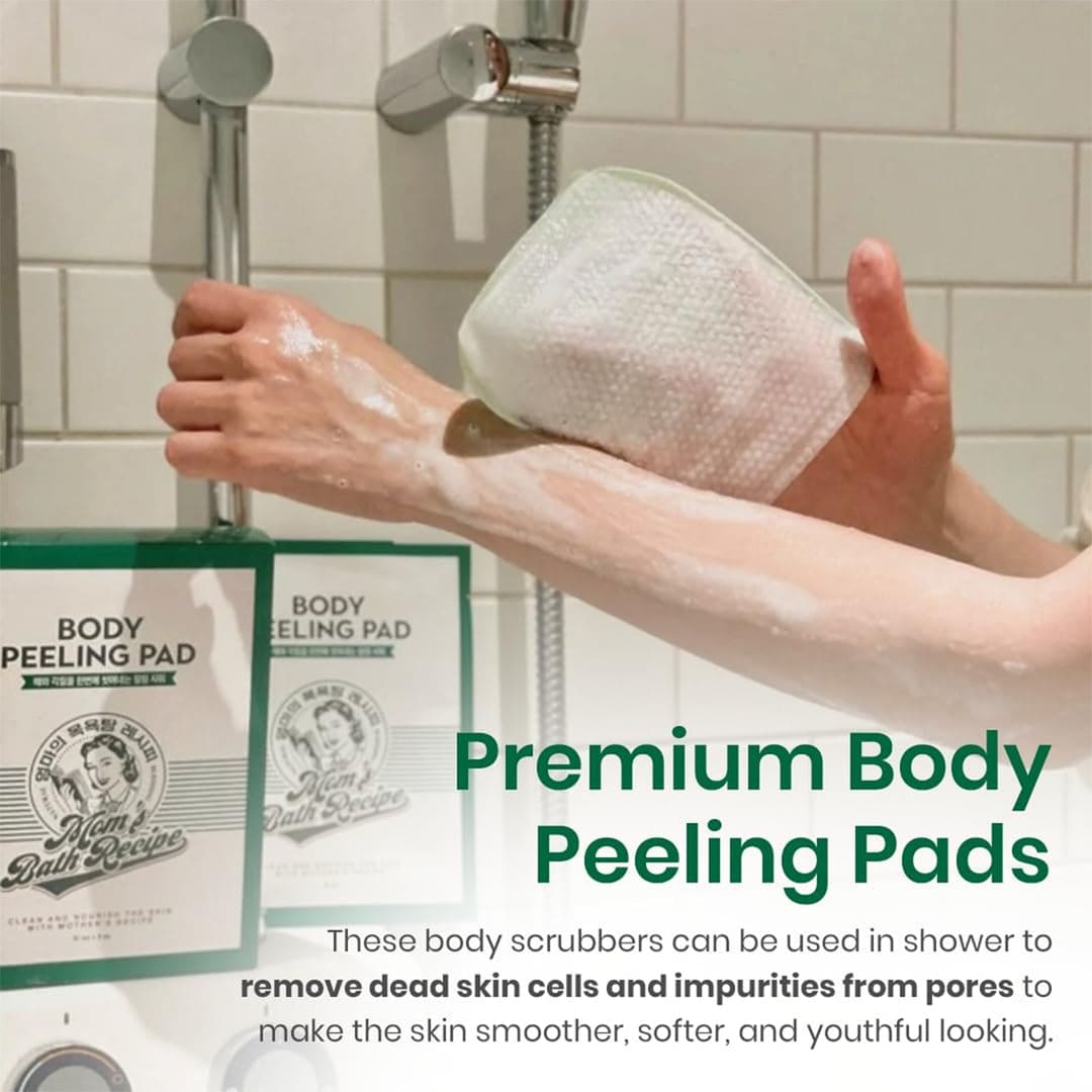 Mom's Bath Recipe Body Peeling Pad - 1pc