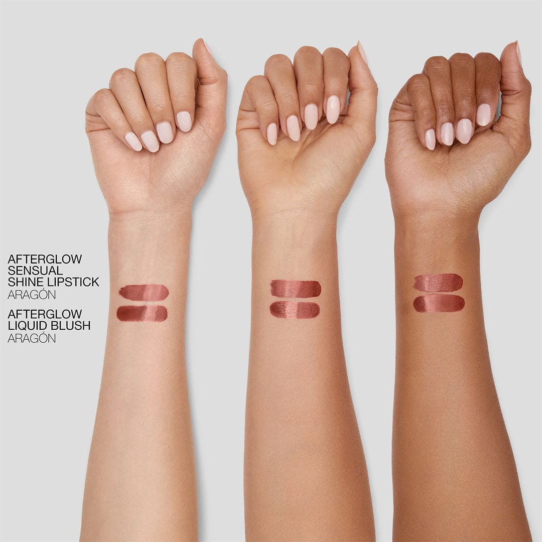 Nars Afterglow Lipstick & Mini Liquid Blush Duo - LIMITED EDITION