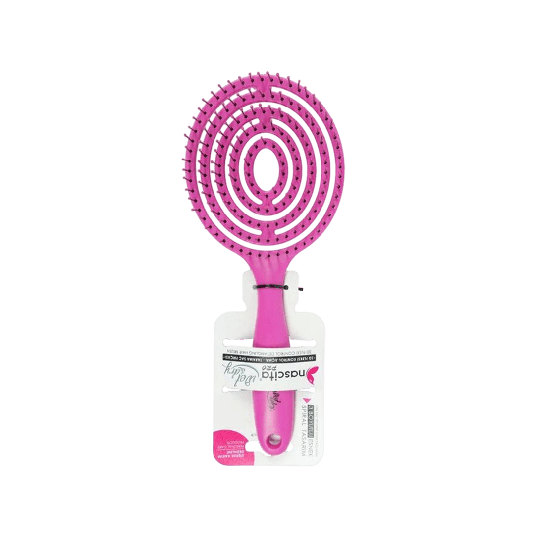 Nascita-Pro Helezon Detangling Hair Brush - 11 Pink
