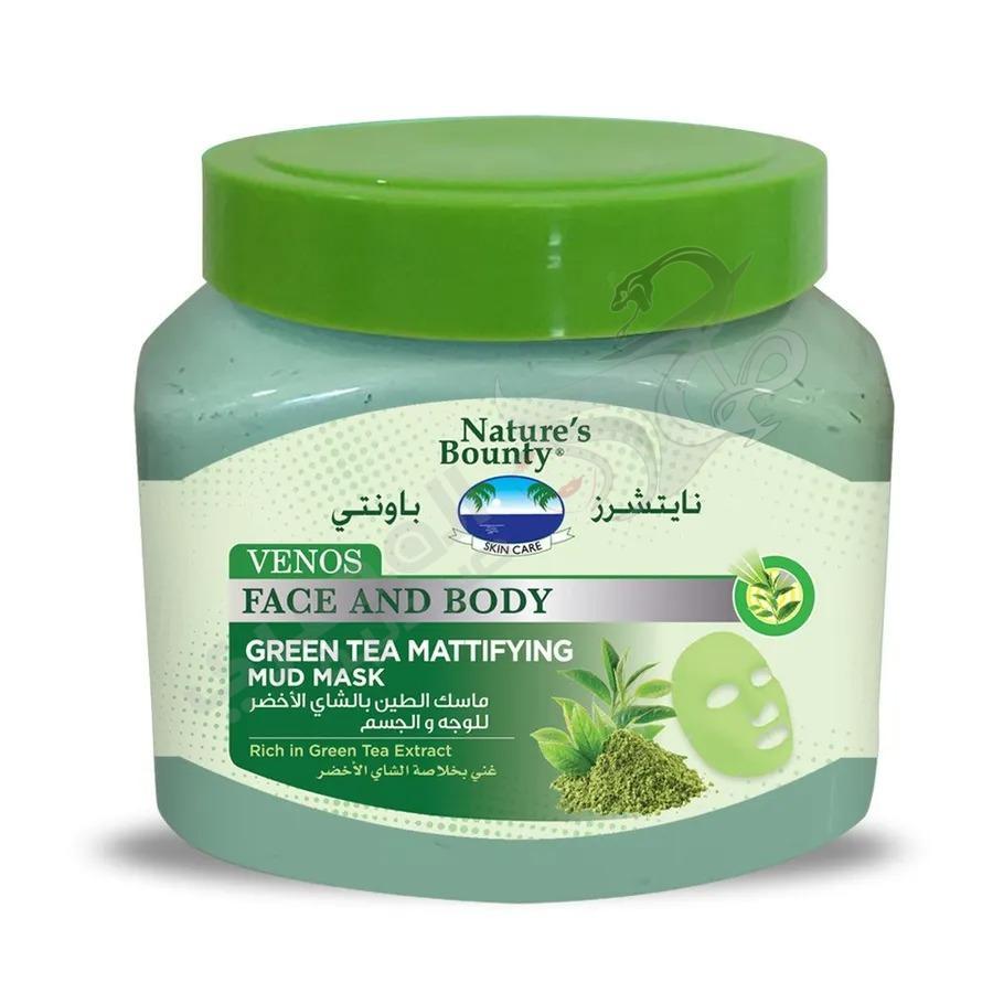 Nature’s Bounty VENOS Green Tea Mud Mask – 300ML