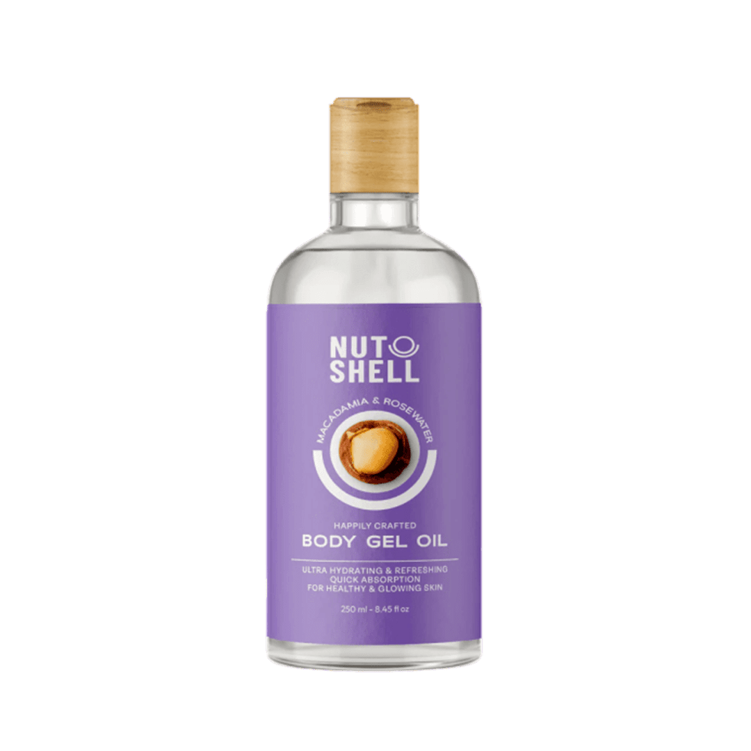 Nutshell Macadamia & Rosewater Body Gel Oil - 250ml