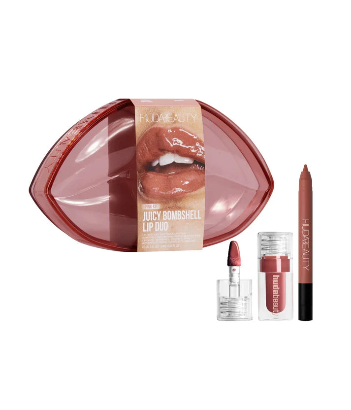 HUDA BEAUTY - JUICY BOMBSHELL LIP DUO