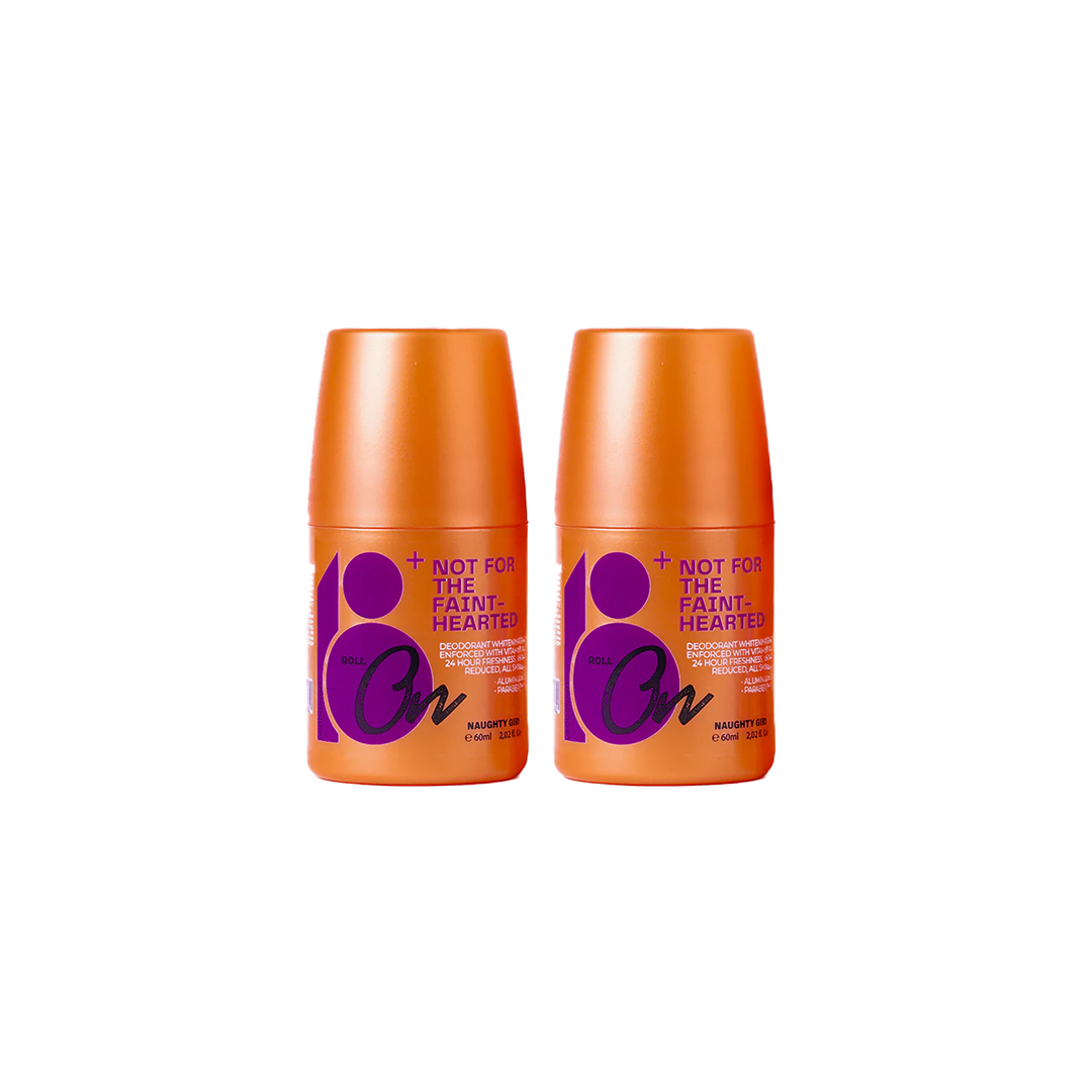 Naughty Girl Roll-On Deodorant (1+1)