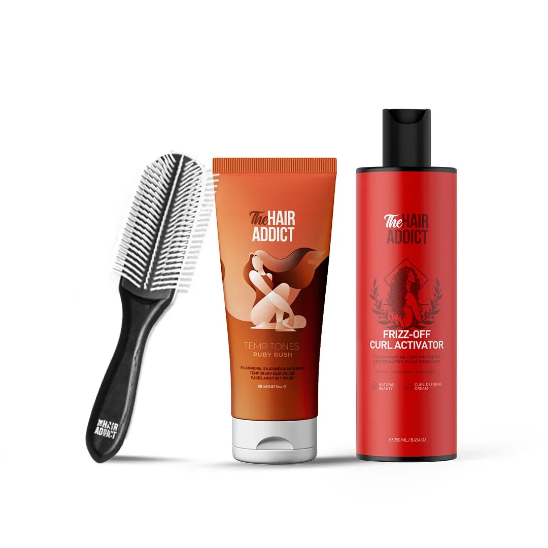 Frizz Off Colored Curls Kit - Ruby Rush (Temp Tones)