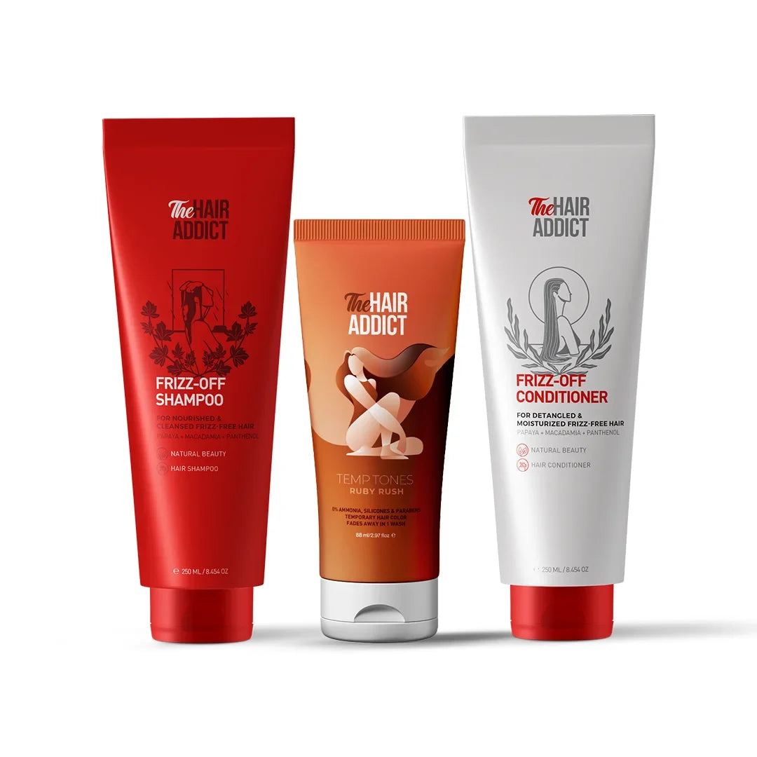Frizz-Off Color & wash kit (Temp Tones)