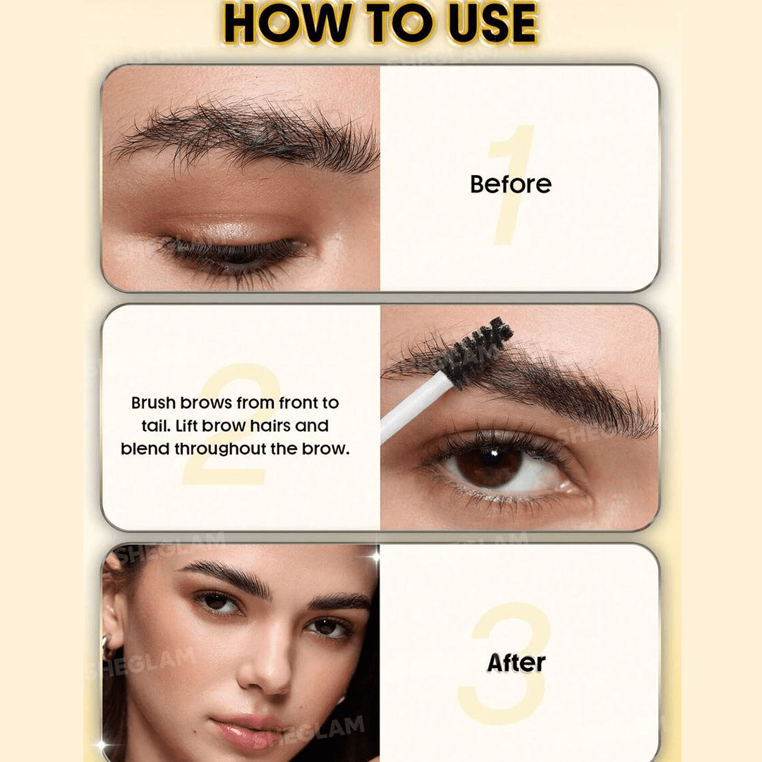 SHEGLAM Brow Behavior Taming Gel - Clear