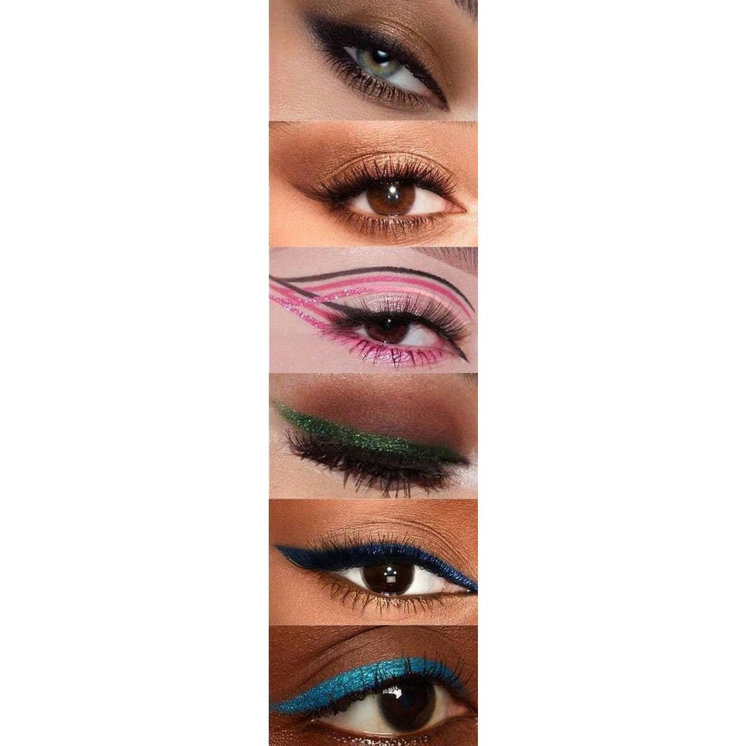 SHEIN - 6pcs Waterproof Eyeliner Pencil