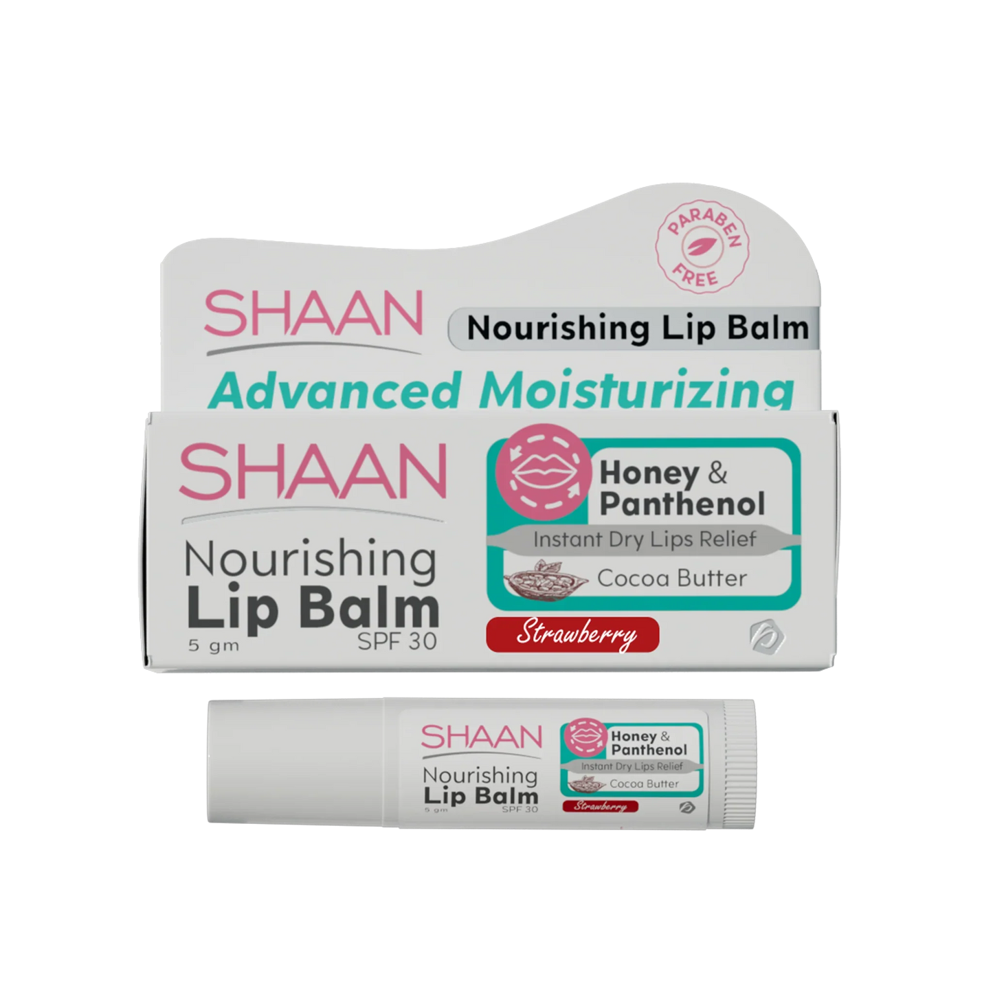 SHAAN Lip Balm Strawberry 5 GM