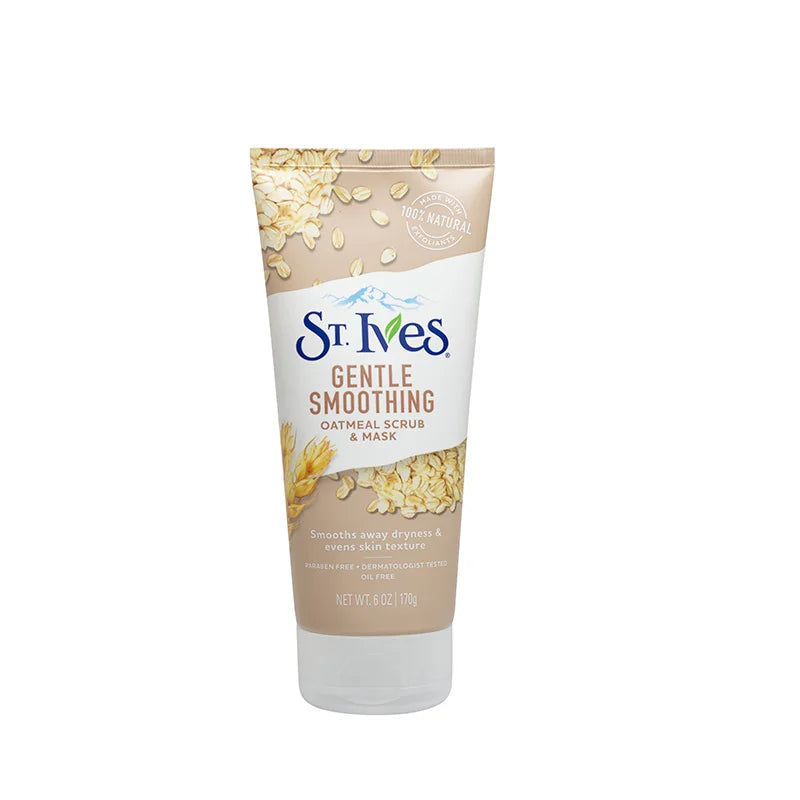 St. Ives Face Wash Us-W-Gentle Smoothing Scrub & Mask Oatmeal 170 GM
