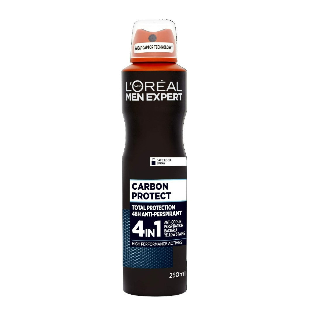 L'Oreal Men Expert Carbon Protect 4in1 Total Protection 48H - Spray 250ml