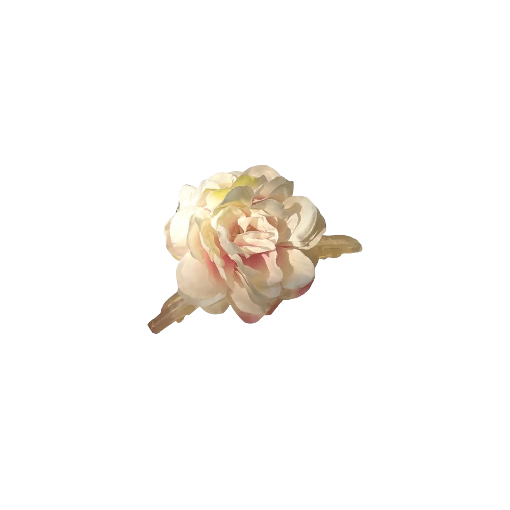 مشبك شعر بمخلب بتصميم وردة