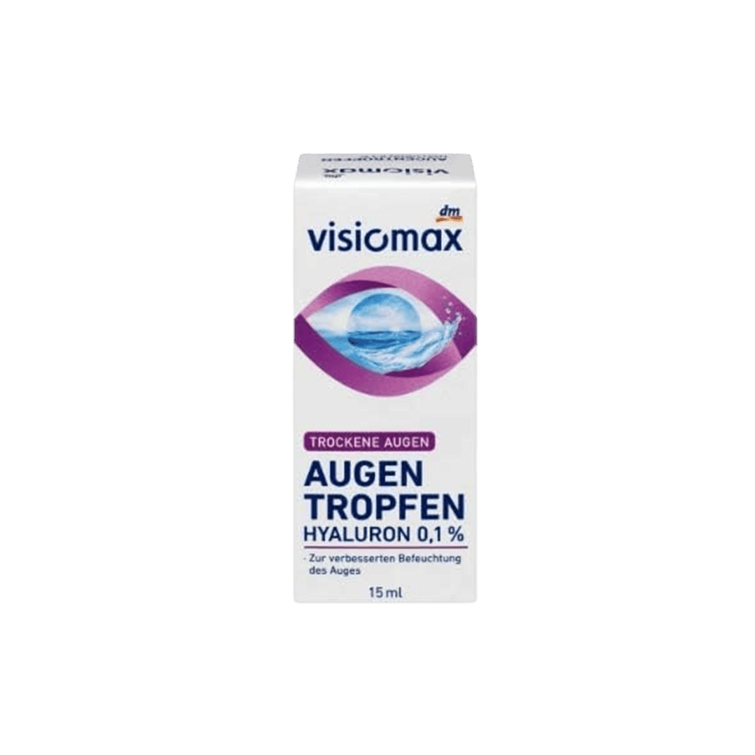 Visiomax Eye Drops With 0.1% Hyaluronic Acid