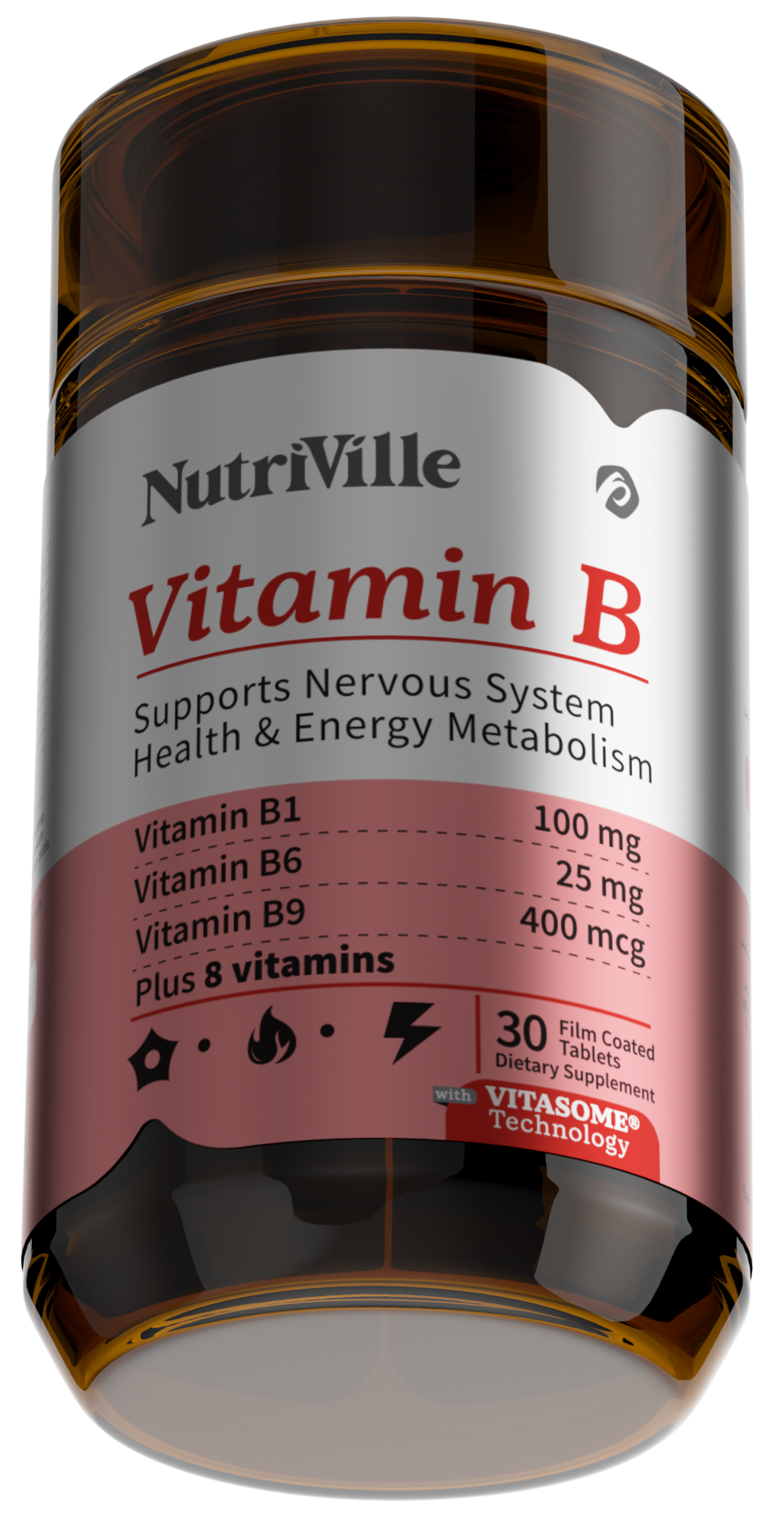 Nutriville Vitamin B 30 Tablets