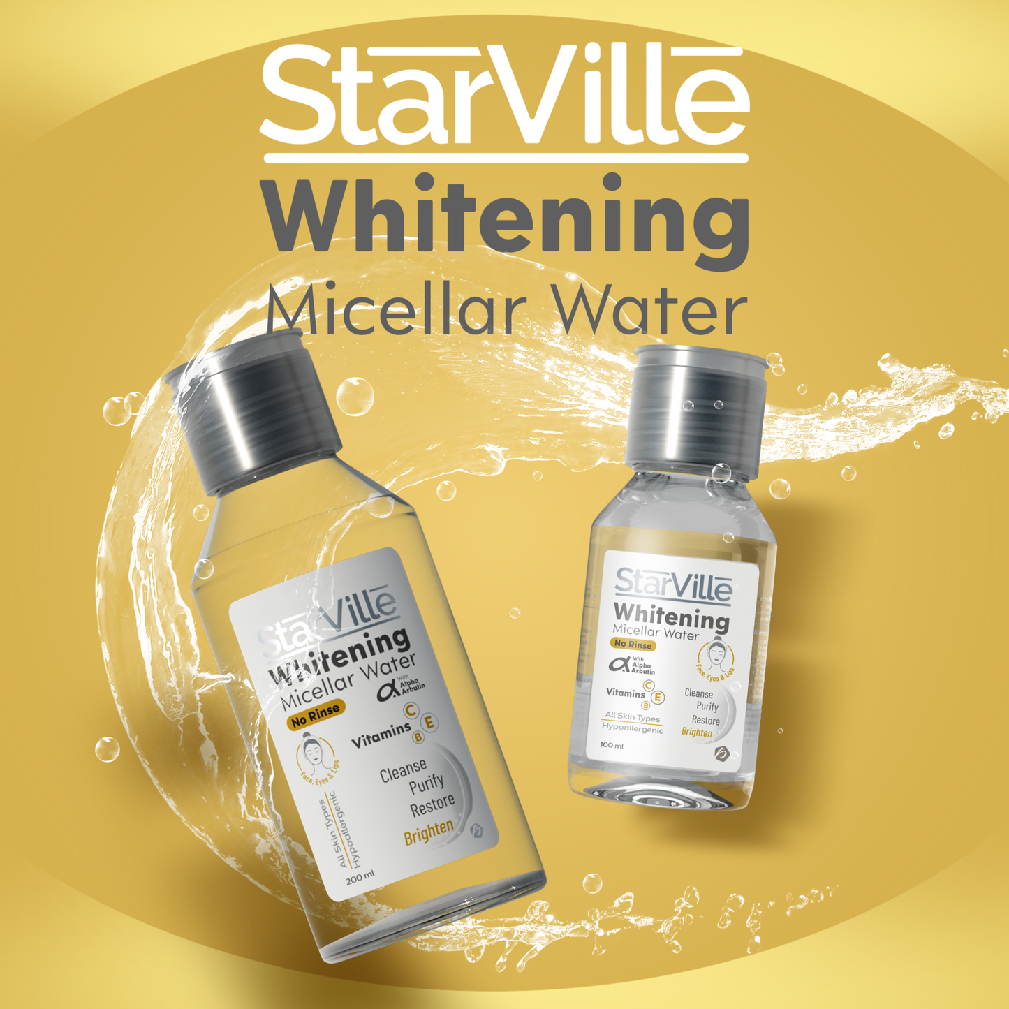 StarVille Whitening Micellar water 200 ml
