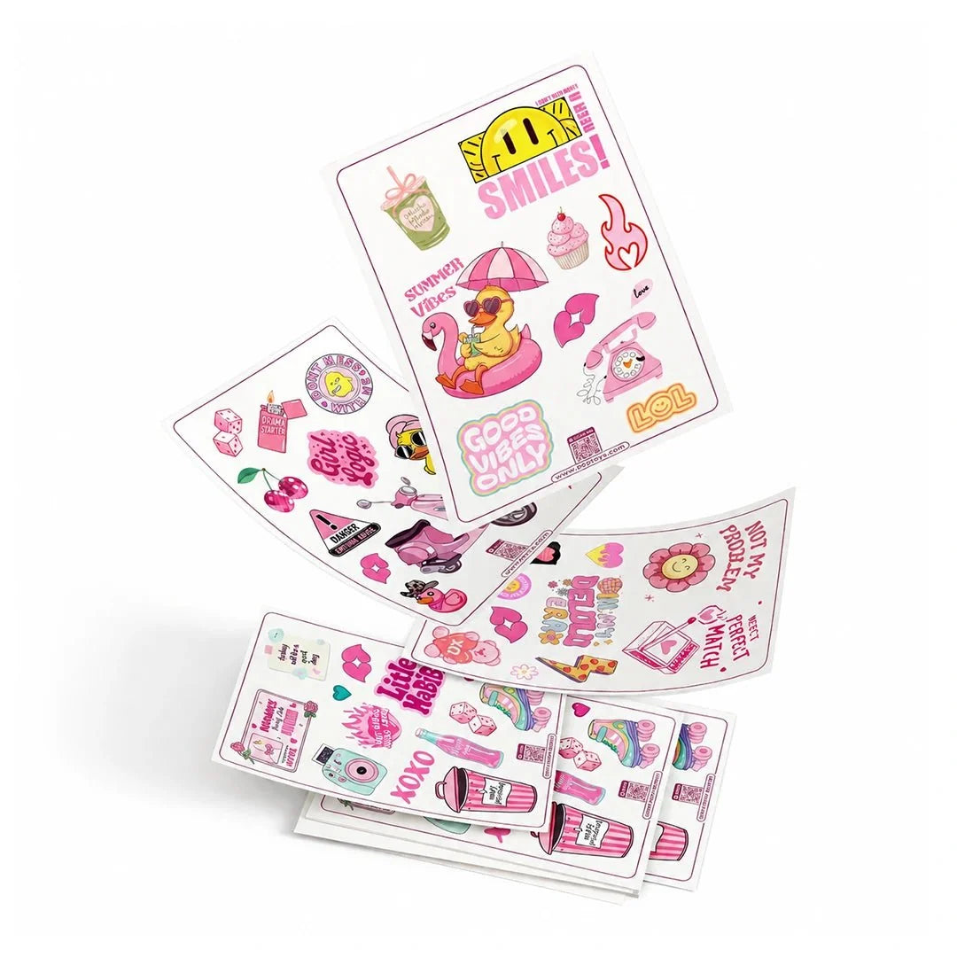 XOXO Pinky Stickers - Random choice